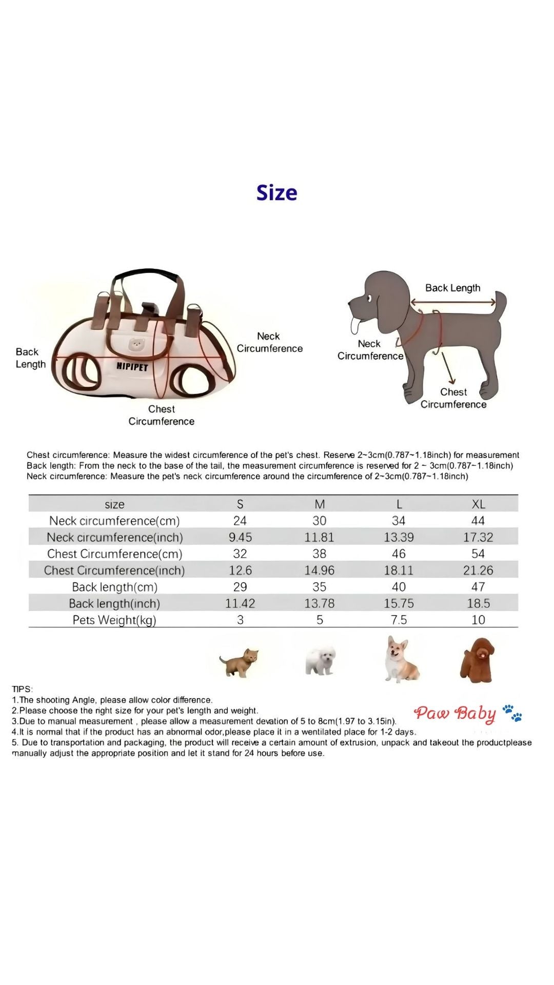 Adjustable Breathable Dog Harness Backpack – Heavy-Duty Portable Pet Carrier & Chest Strap
