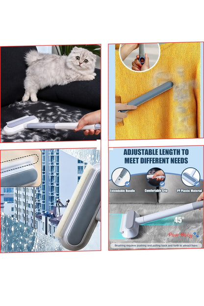 Multi-Functional Pet Hair Removal Brush for Sofas, Carpets & Furniture – Reusable, Gentle Yet Effective