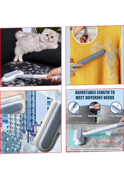 Multi-Functional Pet Hair Removal Brush for Sofas, Carpets & Furniture – Reusable, Gentle Yet Effective