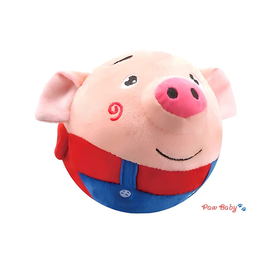 Interactive dog toy pig 🐷